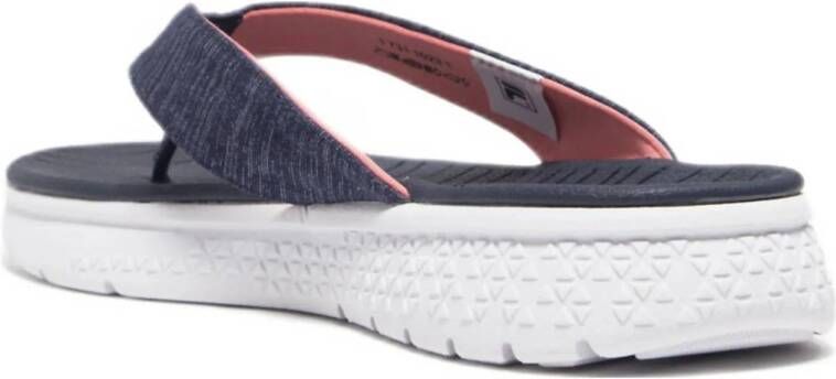 Fila teenslippers denim blauw