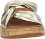 FitFlop Slippers F-Mode Leather-Twist Flatform Slides (Cork Wrap) - Thumbnail 4