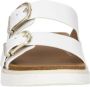 FitFlop Gen-FF Buckle Two-Bar Leather Slides WIT - Thumbnail 5