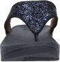 FITFLOP Teenslippers Dames Lulu Glitter Maat: 41 Materiaal: Leer Kleur: Blauw - Thumbnail 10