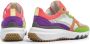 Floris van Bommel Curvi 01.23 chunky leren sneakers paars groen roze - Thumbnail 2