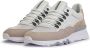 FLORIS VAN BOMMEL Lage Sneakers Heren Sfm-10135 De Zager Maat: 48⅔ Materiaal: Nubuck Kleur: Wit - Thumbnail 3