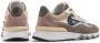 FLORIS VAN BOMMEL Lage Sneakers Heren Sfm-10136 De Zager Maat: 47 Materiaal: Leer Kleur: Taupe - Thumbnail 3