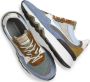 Floris van Bommel Sneakers Heren Lage sneakers Herenschoenen SFM-10155 Blauw combi - Thumbnail 8