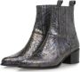 Floris van Bommel Enkellaarsjes Dames Laarzen Damesschoenen Leer SFW-50053 Multicolour - Thumbnail 6