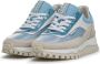 FLORIS VAN BOMMEL Lage Sneakers Dames Sfw-10100 Maat: 38 5 Materiaal: Suède Kleur: Blauw - Thumbnail 6