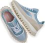 FLORIS VAN BOMMEL Lage Sneakers Dames Sfw-10100 Maat: 38 5 Materiaal: Suède Kleur: Blauw - Thumbnail 7