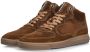 Floris van Floris van Bommel van Floris van Bommel Sneakers Heren Lage sneakers Herenschoenen Suède SFM-10112 Cognac - Thumbnail 6