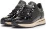 Floris van Bommel Zwarte Lage Sneakers Sumi 07.08 Black Dames - Thumbnail 6