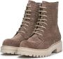 Floris van Bommel Wonki 04.23 suède veterboots taupe - Thumbnail 3