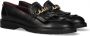 Fred de la Bretoniere Paris Leya Loafers Zwart Leer Black Dames - Thumbnail 10