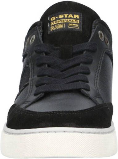 G-STAR Ravond leren sneakers zwart