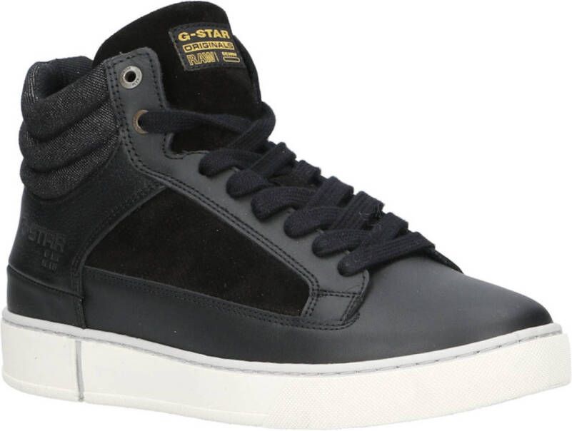 G-STAR Ravond leren sneakers zwart