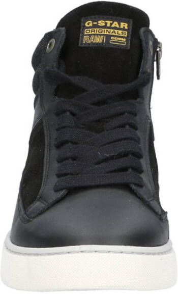 G-STAR Ravond leren sneakers zwart