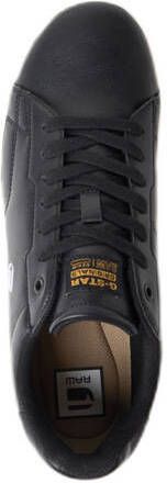 G-Star G STAR RAW Cadet Leather Heren Sneakers Sportschoenen Schoenen Zwart 2142 002509 BLK - Foto 6