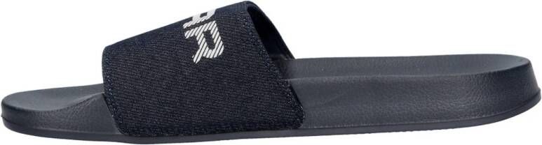 G-Star RAW denim slippers donkerblauw