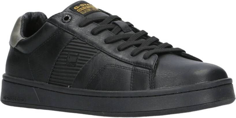 G-STAR Recruit leren sneakers zwart