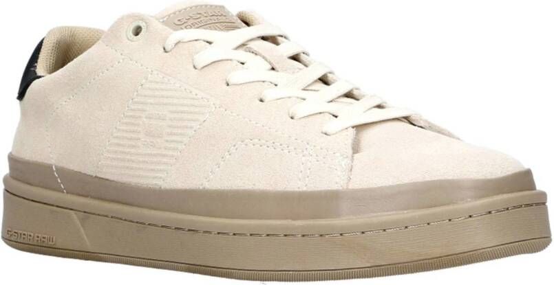 G-STAR Recruit suède sneakers beige