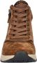 Gabor Rolling Soft suède sneakers cognac - Thumbnail 3