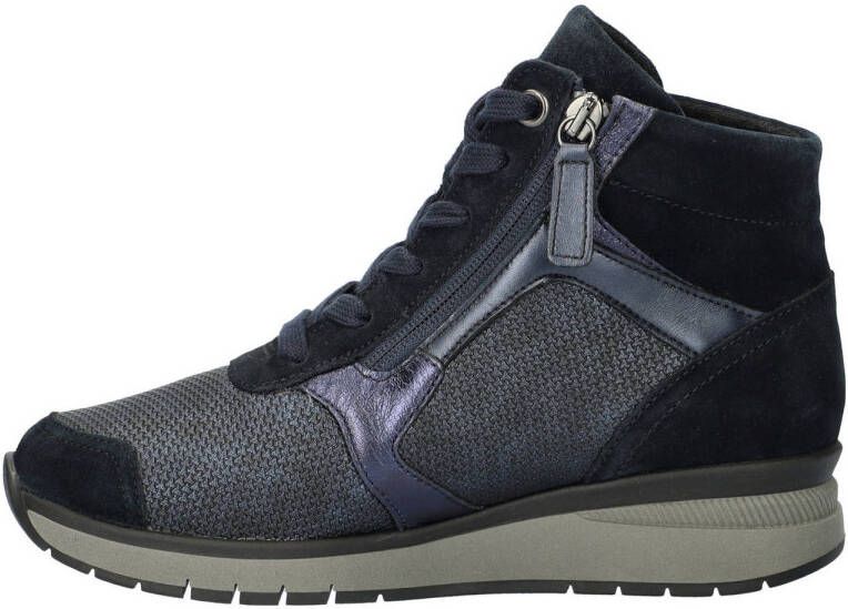 Gabor suède sneakers blauw