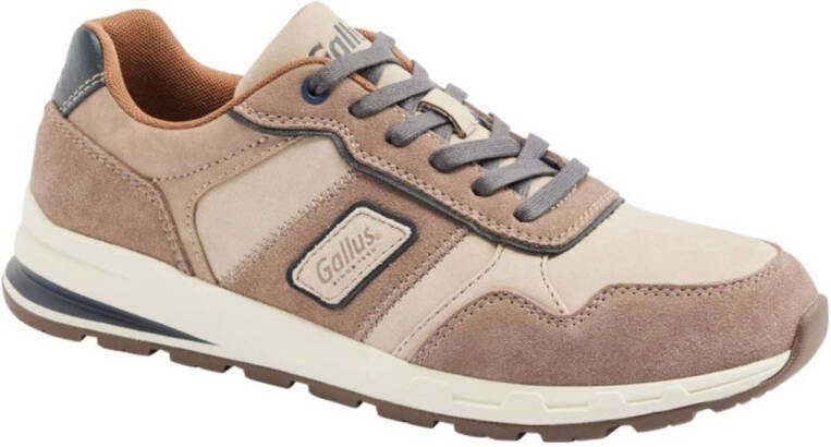 Gallus suède sneakers taupe