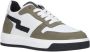 Gattino leren sneakers groen wit Jongens Suede Meerkleurig 31 - Thumbnail 3