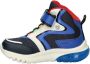 Geox Ciberdron sneakers met lichtjes blauw - Thumbnail 2