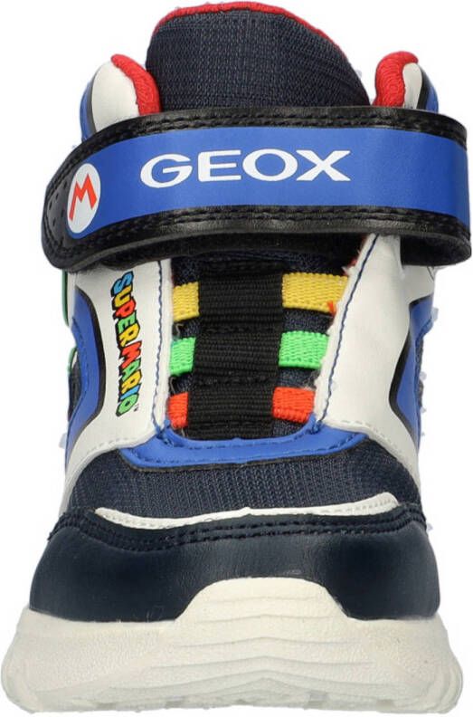 Geox Ciberdron sneakers met lichtjes blauw