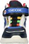 Geox Ciberdron sneakers met lichtjes blauw - Thumbnail 3