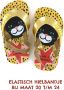 Go Banana's Flipflops Meisjes Yellow Cat Print | Go Banana' - Thumbnail 1