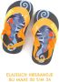 Go Banana's Chameleon teenslippers oranje grijs Jongens Rubber 24 - Thumbnail 5