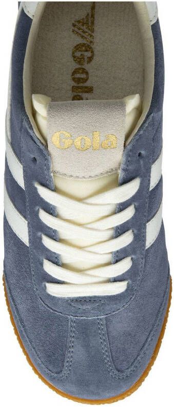 Gola Elan suède sneakers blauw wit