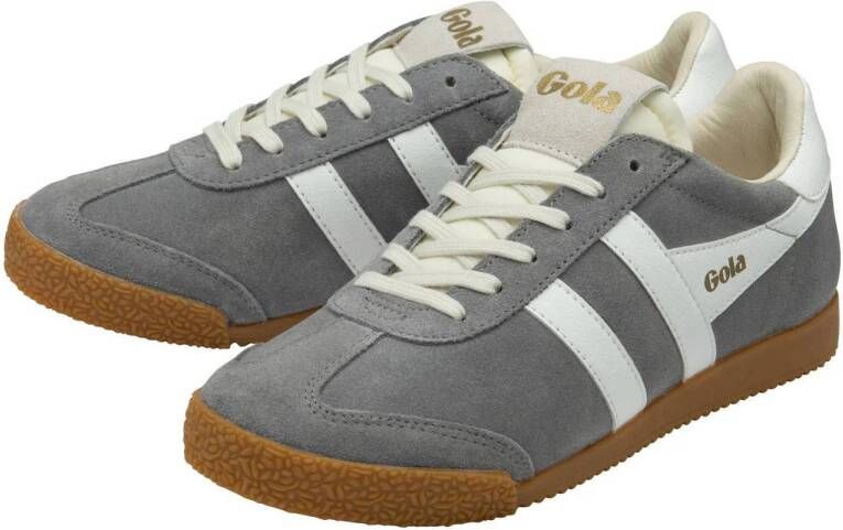 Gola Elan suède sneakers grijs wit