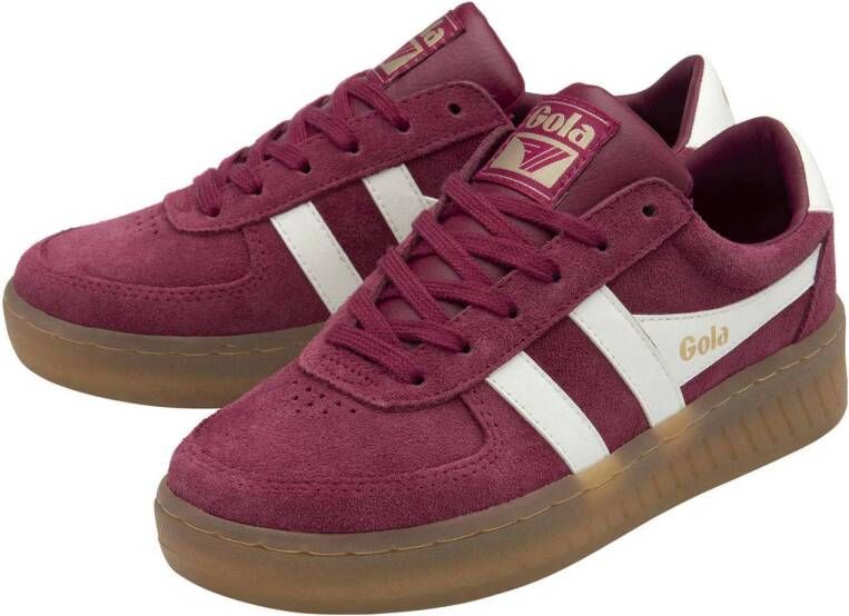 Gola Grandslam suède sneakers cerise