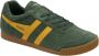 Gola Harrier suède sneakers groen geel - Thumbnail 2