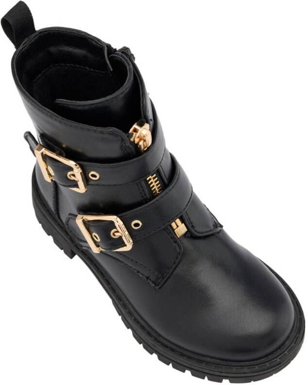 Graceland chunky bikerboots zwart