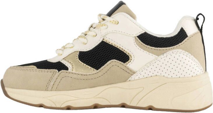 Graceland chunky sneakers beige zwart