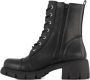 Graceland chunky veterboots zwart - Thumbnail 3