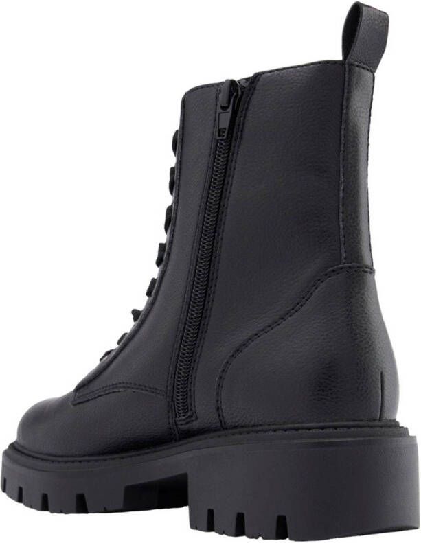 Graceland chunky veterboots zwart