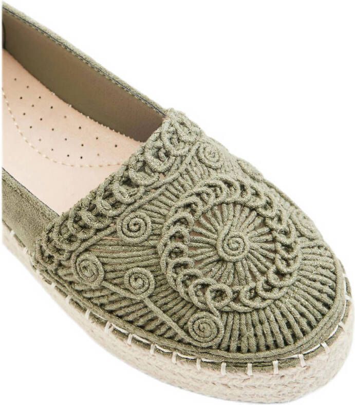 Graceland espadrilles groen