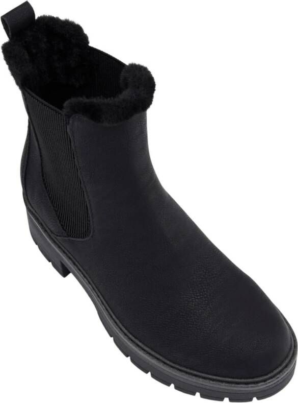 Graceland gevoerde chelsea boots zwart