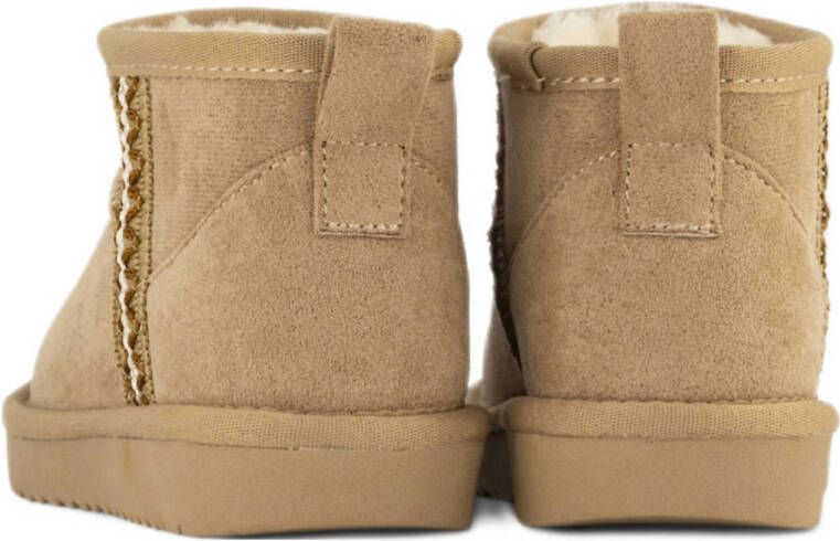 Graceland gevoerde enkelboots beige