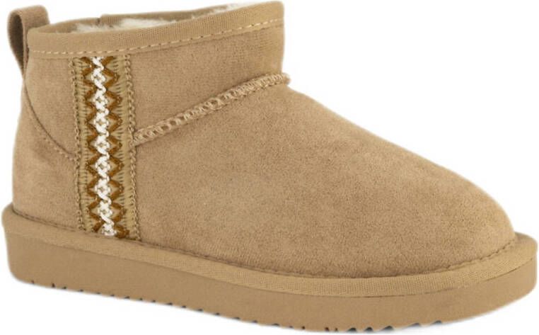 Graceland gevoerde enkelboots beige