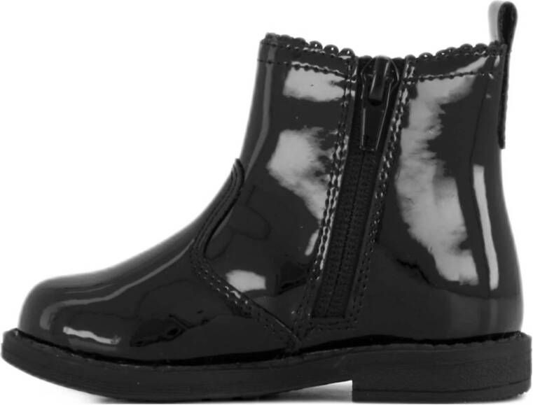 Graceland lak chelsea boots zwart