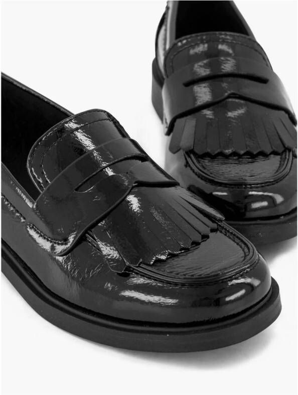 Graceland lak loafers zwart