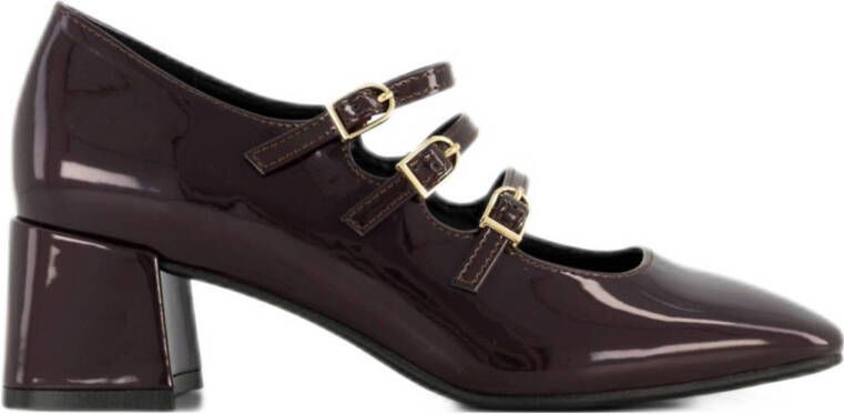 Graceland lak pumps bordeaux