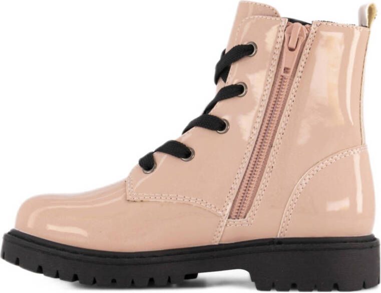 Graceland lak veterboots roze