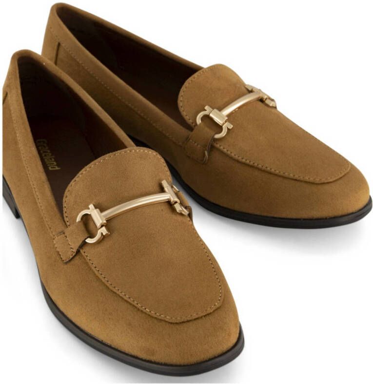 Graceland loafers cognac