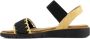 Graceland sandalen zwart beige - Thumbnail 3