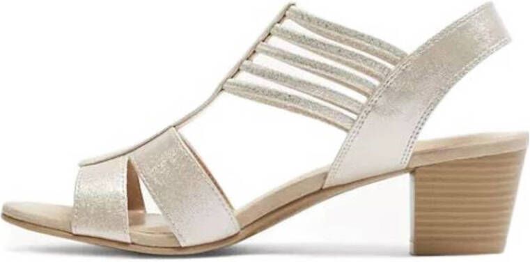 Graceland sandalettes zilver